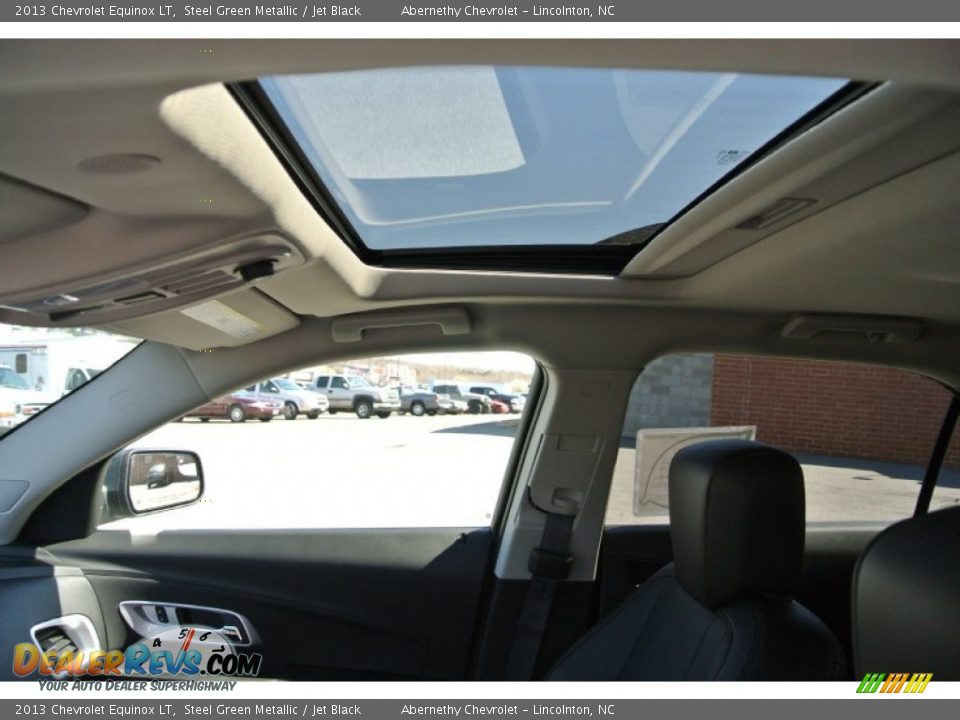 2013 Chevrolet Equinox LT Steel Green Metallic / Jet Black Photo #10