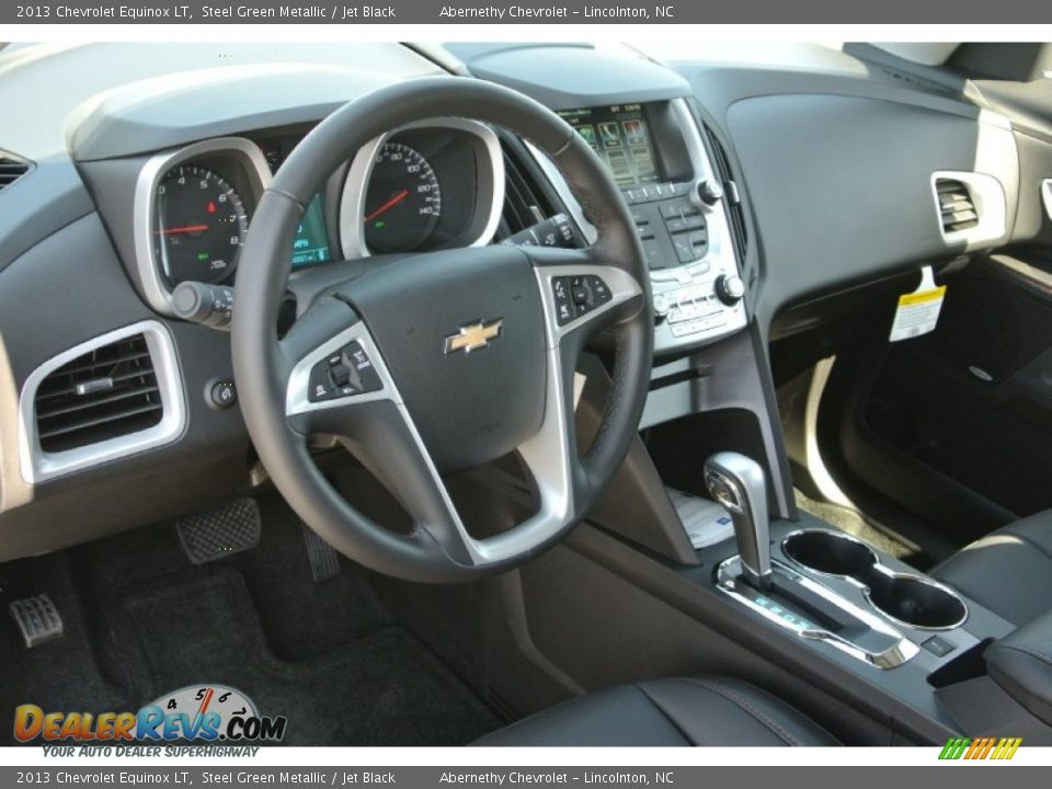 2013 Chevrolet Equinox LT Steel Green Metallic / Jet Black Photo #23