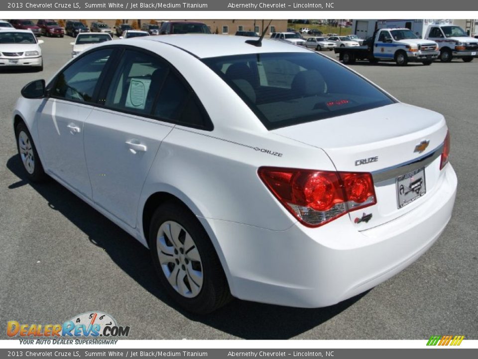 2013 Chevrolet Cruze LS Summit White / Jet Black/Medium Titanium Photo #4