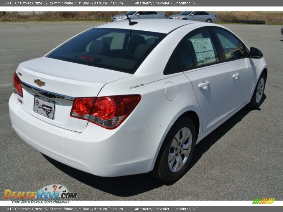2013 Chevrolet Cruze LS Summit White / Jet Black/Medium Titanium Photo #5