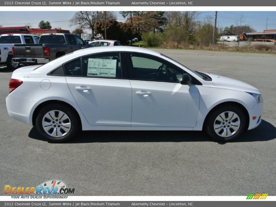 2013 Chevrolet Cruze LS Summit White / Jet Black/Medium Titanium Photo #6