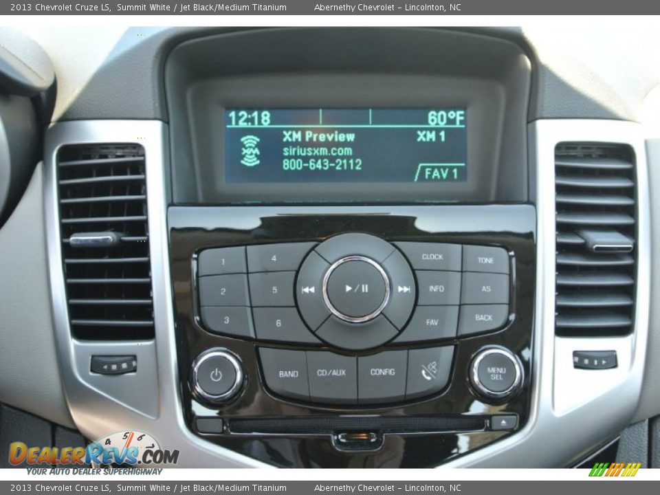 2013 Chevrolet Cruze LS Summit White / Jet Black/Medium Titanium Photo #12