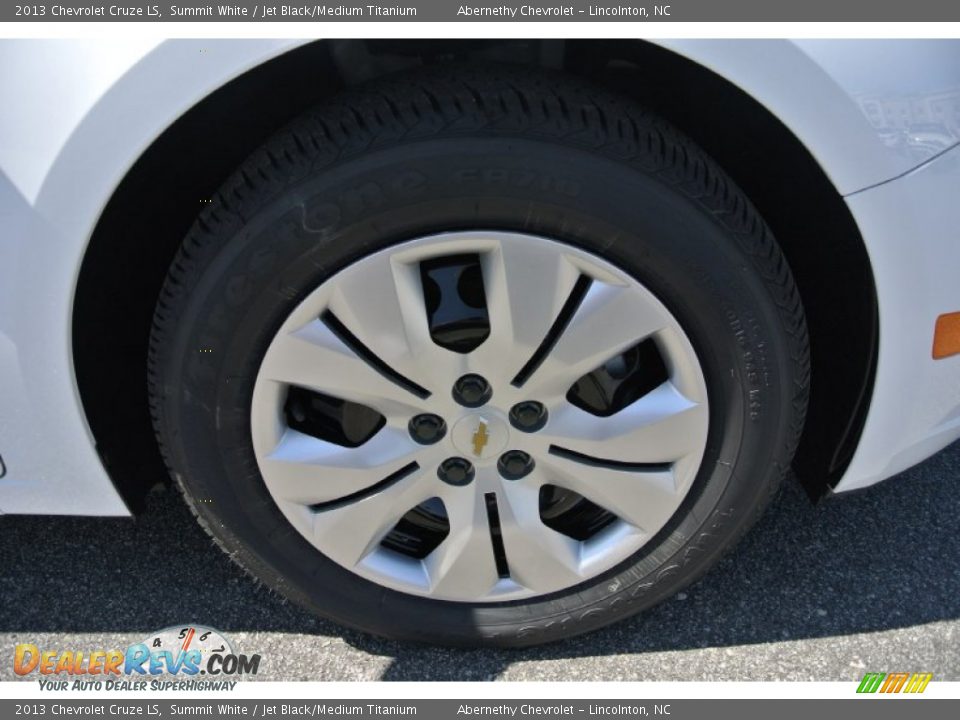 2013 Chevrolet Cruze LS Summit White / Jet Black/Medium Titanium Photo #19