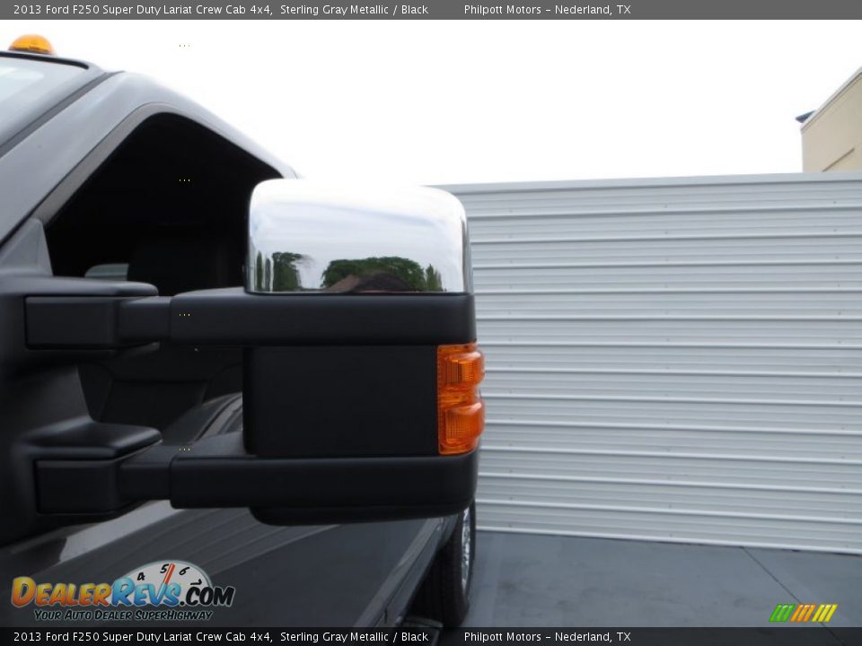2013 Ford F250 Super Duty Lariat Crew Cab 4x4 Sterling Gray Metallic / Black Photo #15