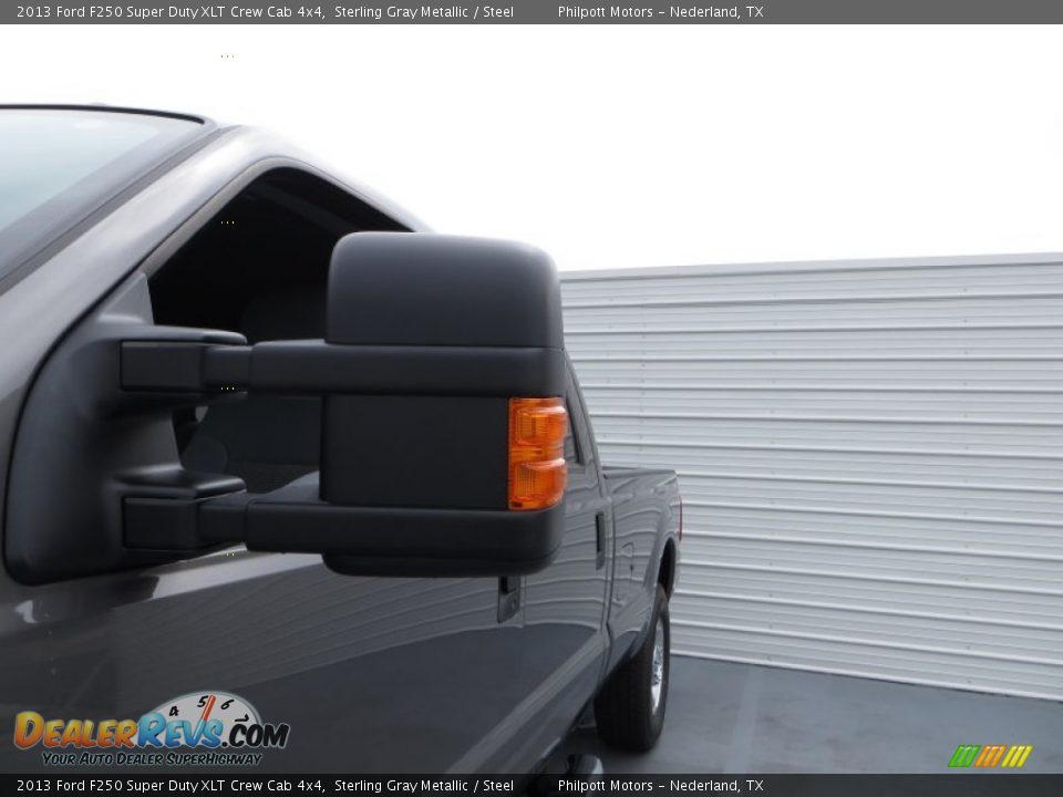 2013 Ford F250 Super Duty XLT Crew Cab 4x4 Sterling Gray Metallic / Steel Photo #15