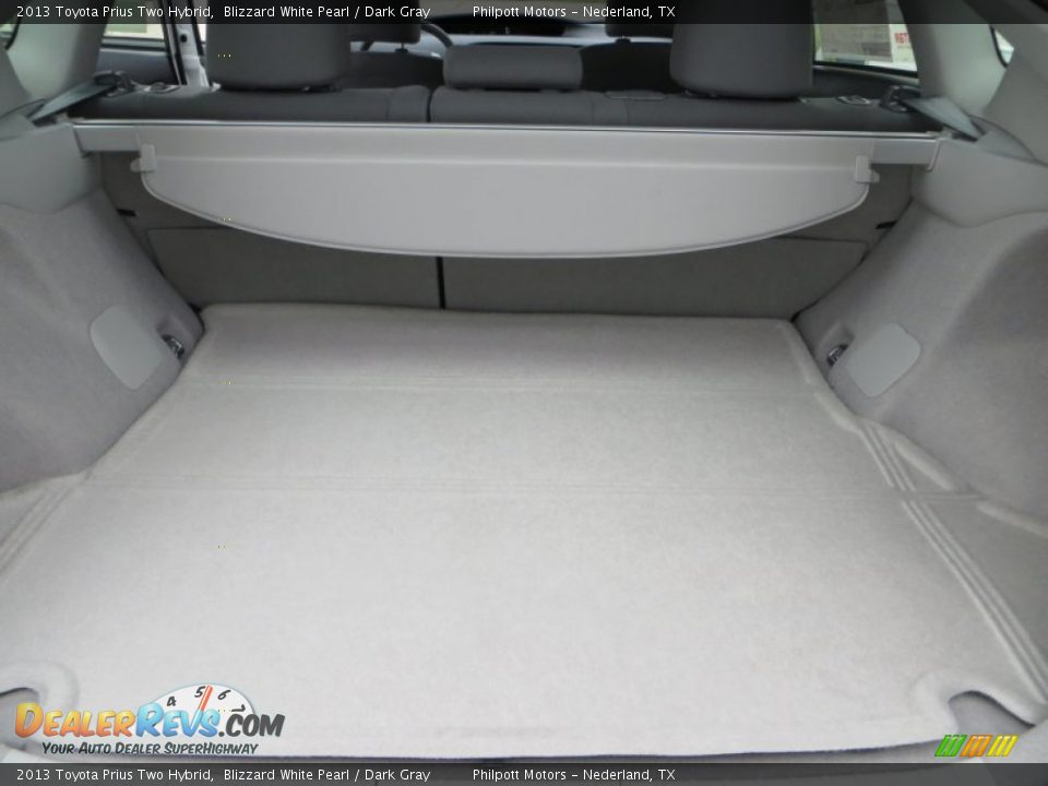 2013 Toyota Prius Two Hybrid Blizzard White Pearl / Dark Gray Photo #16