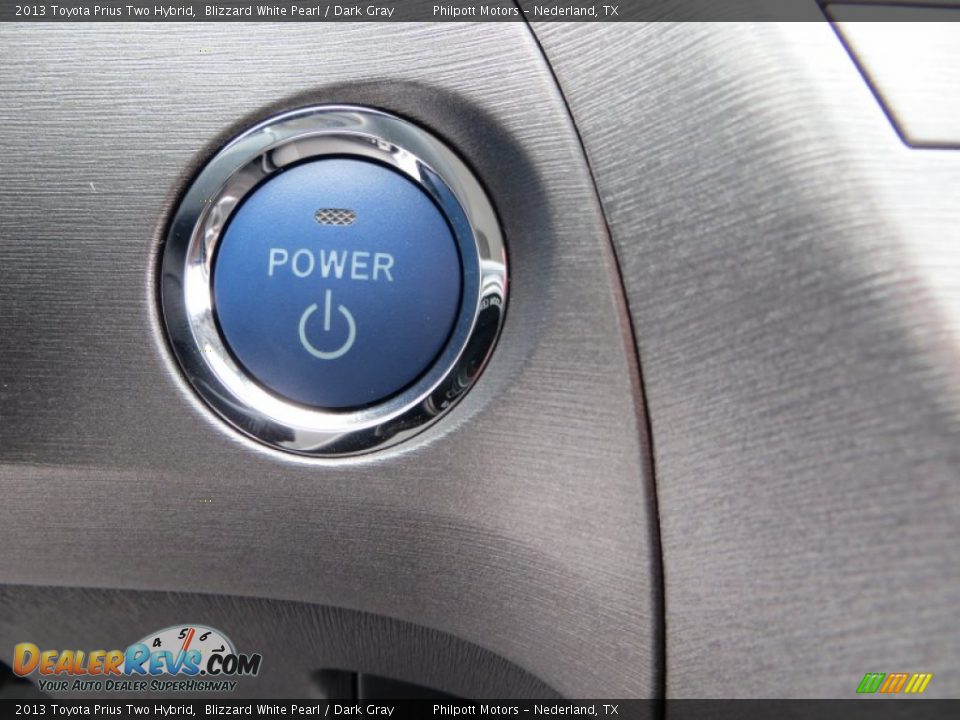 2013 Toyota Prius Two Hybrid Blizzard White Pearl / Dark Gray Photo #28