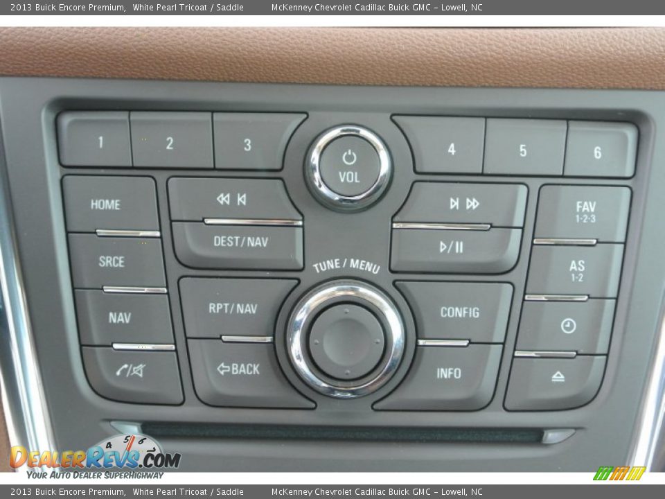 Controls of 2013 Buick Encore Premium Photo #13