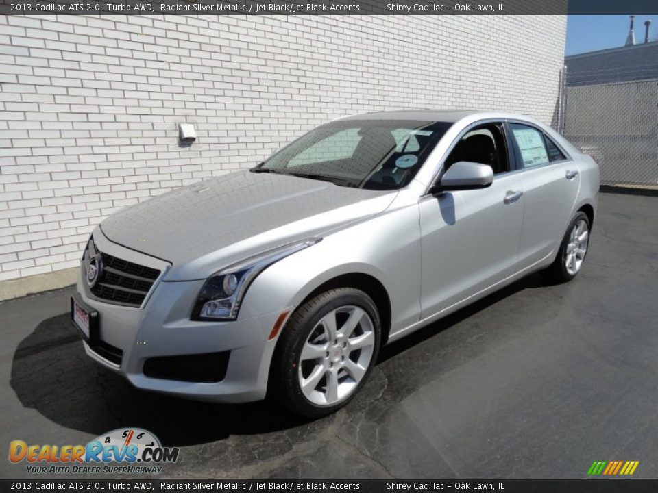 Front 3/4 View of 2013 Cadillac ATS 2.0L Turbo AWD Photo #1