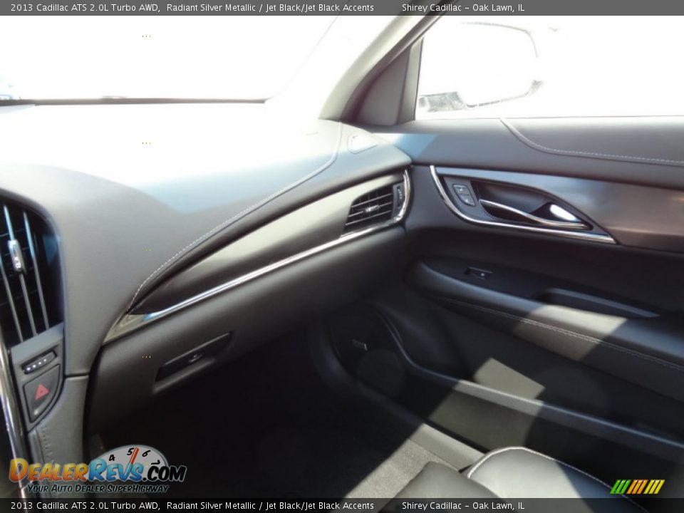2013 Cadillac ATS 2.0L Turbo AWD Radiant Silver Metallic / Jet Black/Jet Black Accents Photo #21