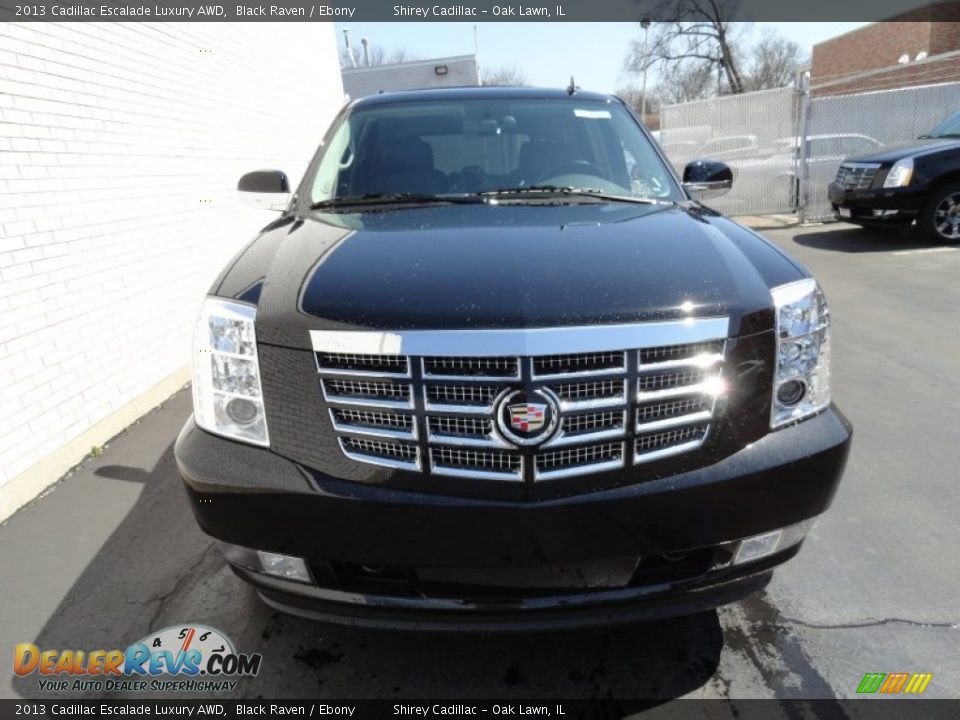 2013 Cadillac Escalade Luxury AWD Black Raven / Ebony Photo #2
