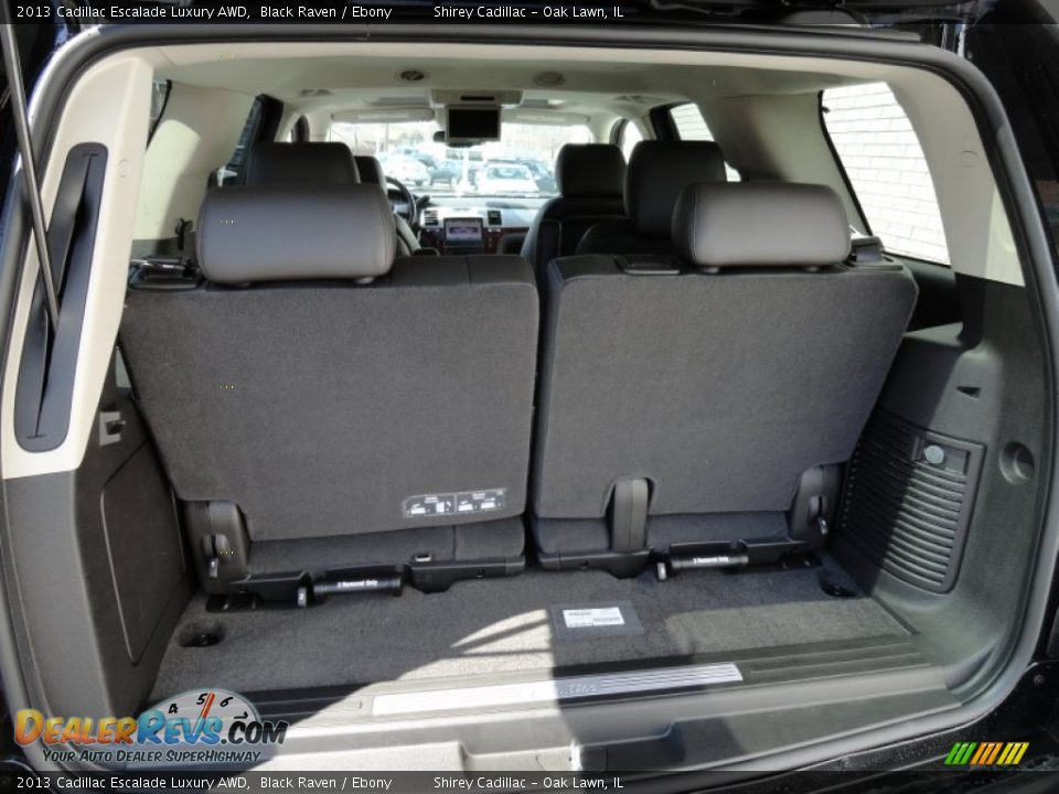 2013 Cadillac Escalade Luxury AWD Black Raven / Ebony Photo #9