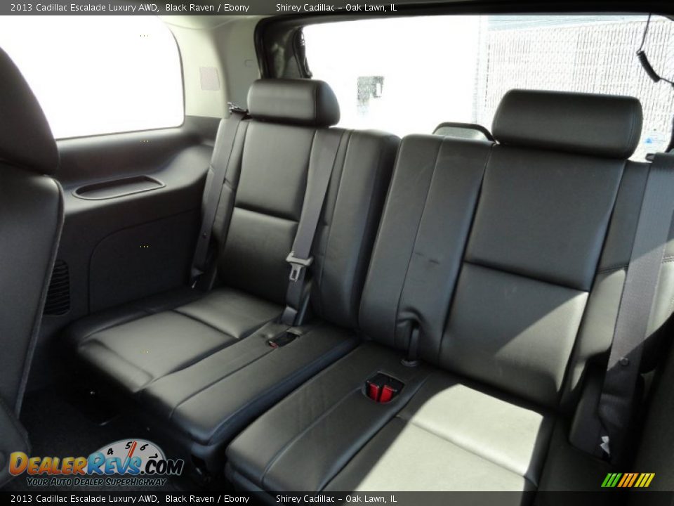 2013 Cadillac Escalade Luxury AWD Black Raven / Ebony Photo #14
