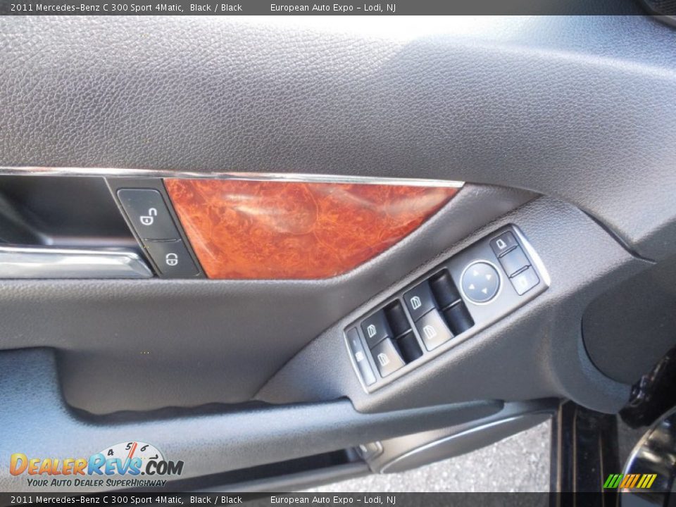 2011 Mercedes-Benz C 300 Sport 4Matic Black / Black Photo #9