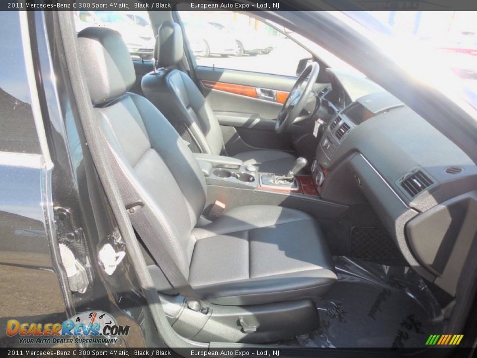 2011 Mercedes-Benz C 300 Sport 4Matic Black / Black Photo #21