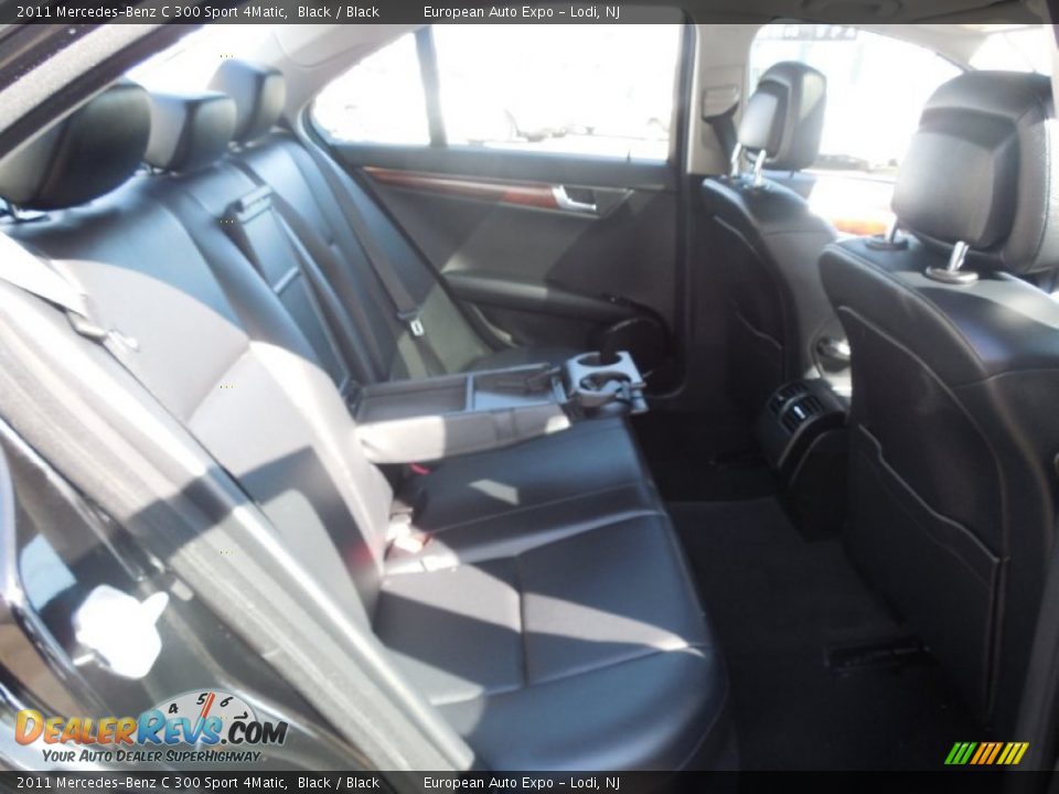 2011 Mercedes-Benz C 300 Sport 4Matic Black / Black Photo #25