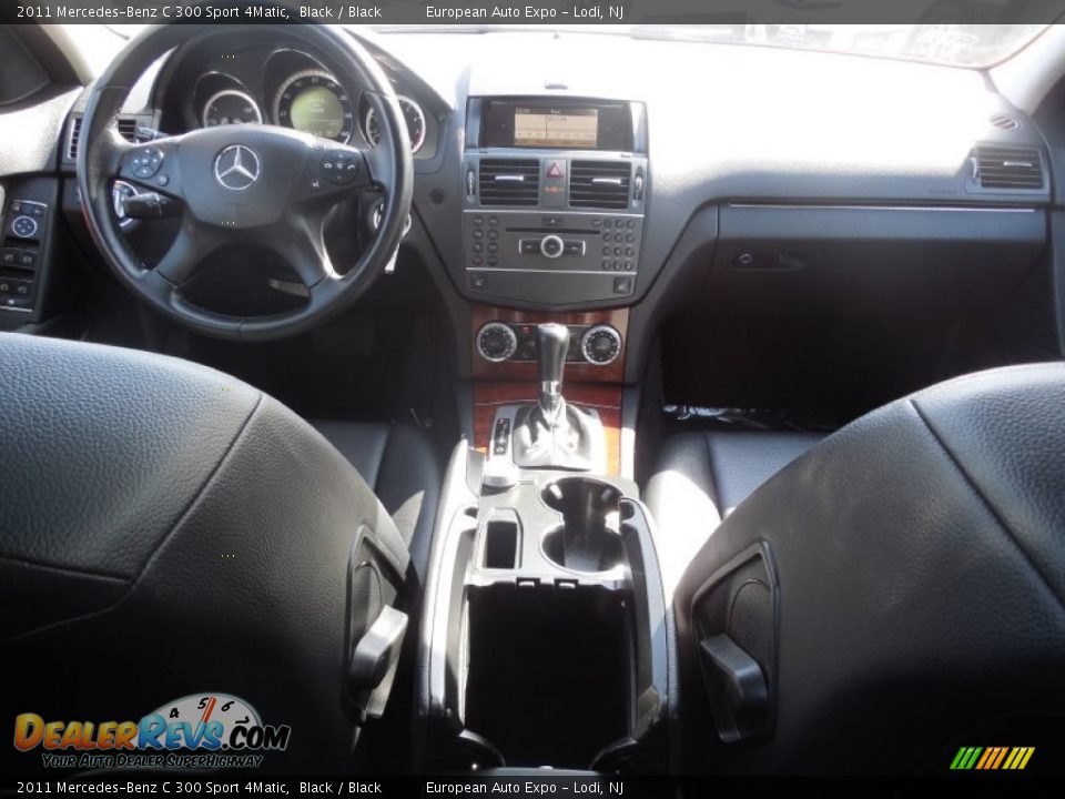 2011 Mercedes-Benz C 300 Sport 4Matic Black / Black Photo #28