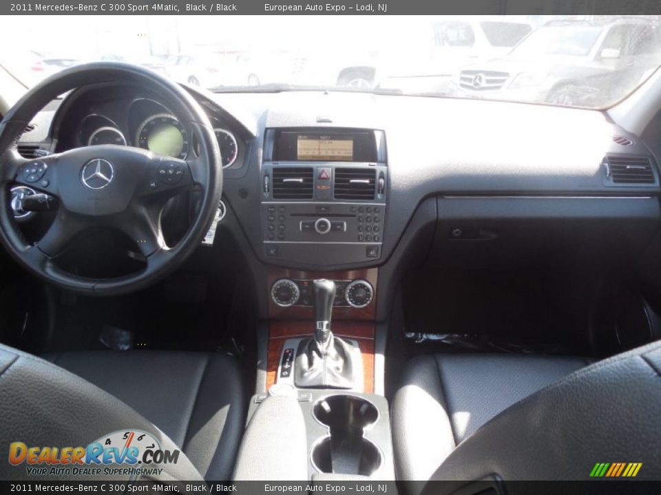 2011 Mercedes-Benz C 300 Sport 4Matic Black / Black Photo #29