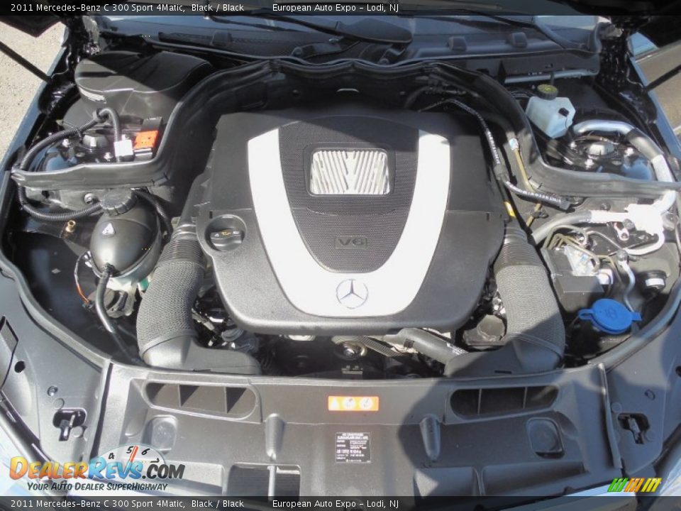 2011 Mercedes-Benz C 300 Sport 4Matic Black / Black Photo #34