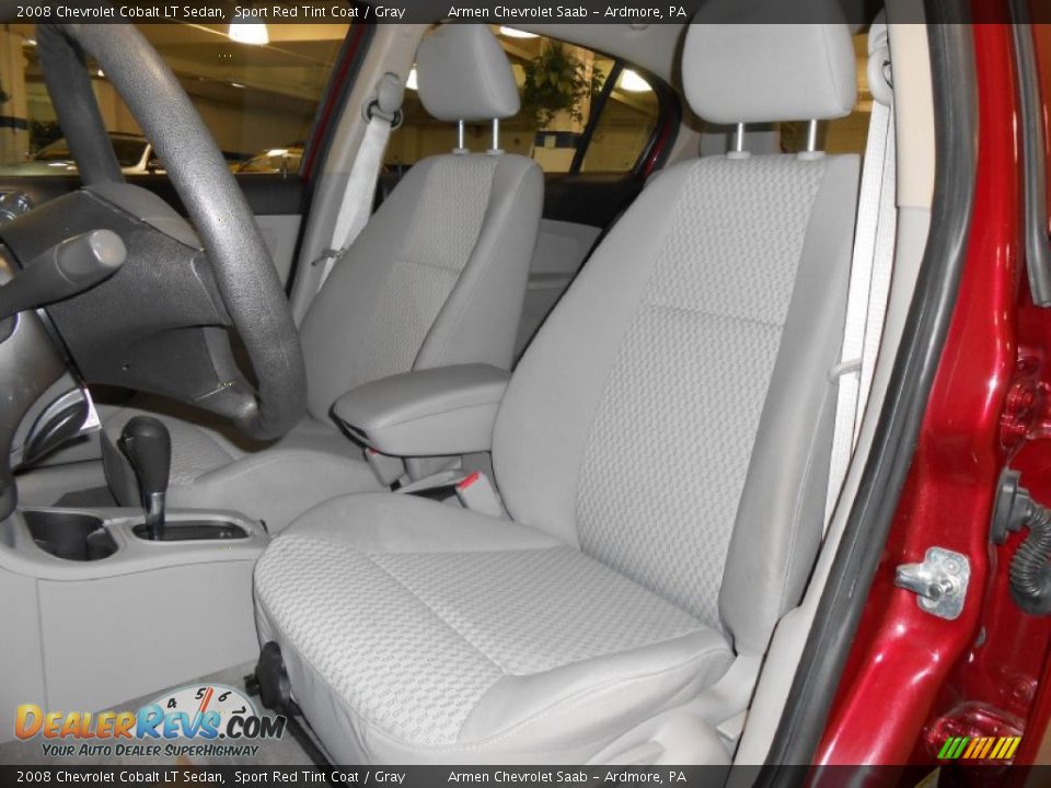 2008 Chevrolet Cobalt LT Sedan Sport Red Tint Coat / Gray Photo #11