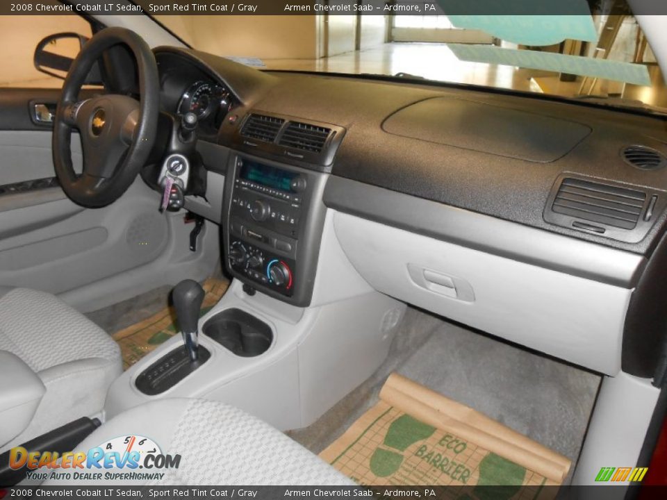 2008 Chevrolet Cobalt LT Sedan Sport Red Tint Coat / Gray Photo #12