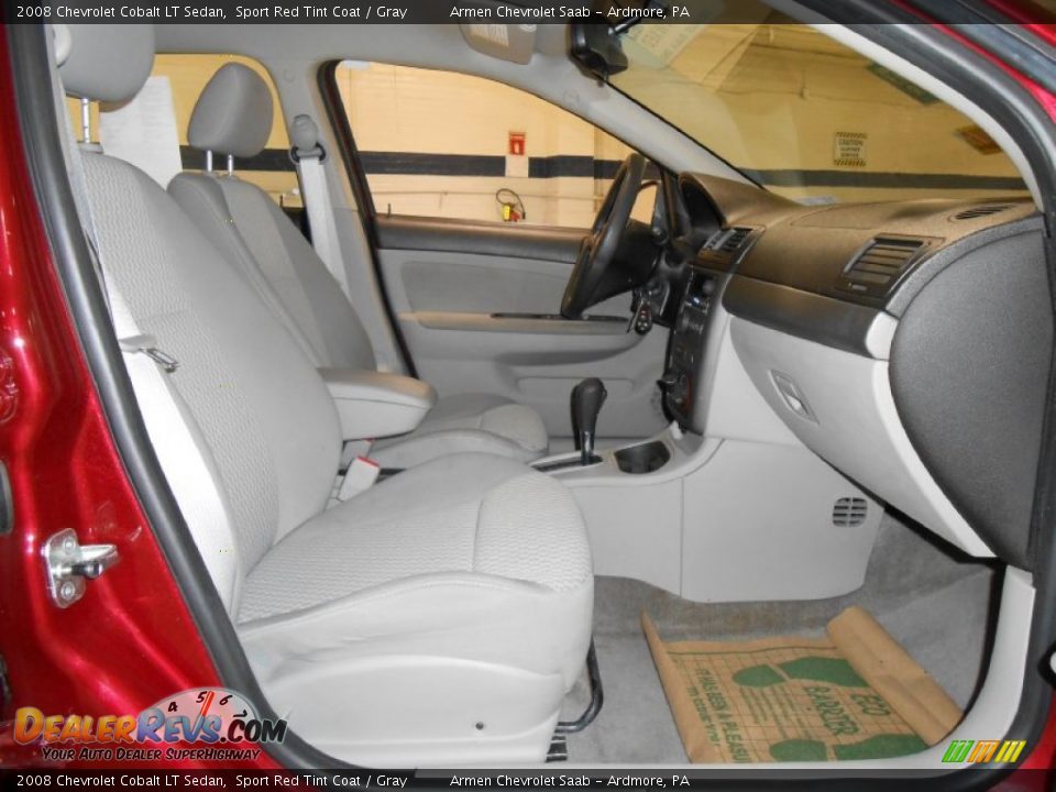 2008 Chevrolet Cobalt LT Sedan Sport Red Tint Coat / Gray Photo #13