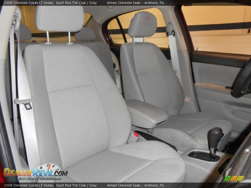 2008 Chevrolet Cobalt LT Sedan Sport Red Tint Coat / Gray Photo #14