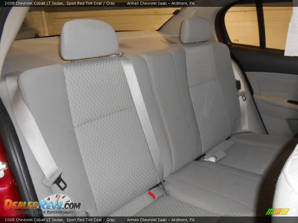 2008 Chevrolet Cobalt LT Sedan Sport Red Tint Coat / Gray Photo #15