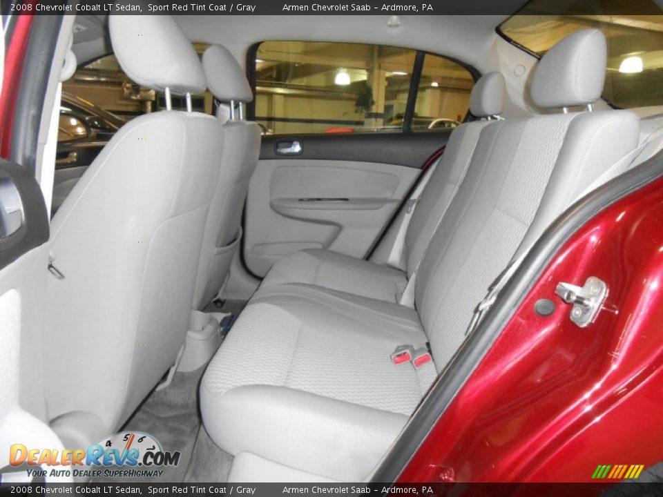 2008 Chevrolet Cobalt LT Sedan Sport Red Tint Coat / Gray Photo #17