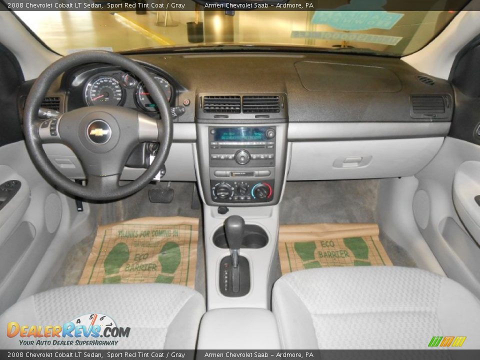2008 Chevrolet Cobalt LT Sedan Sport Red Tint Coat / Gray Photo #18