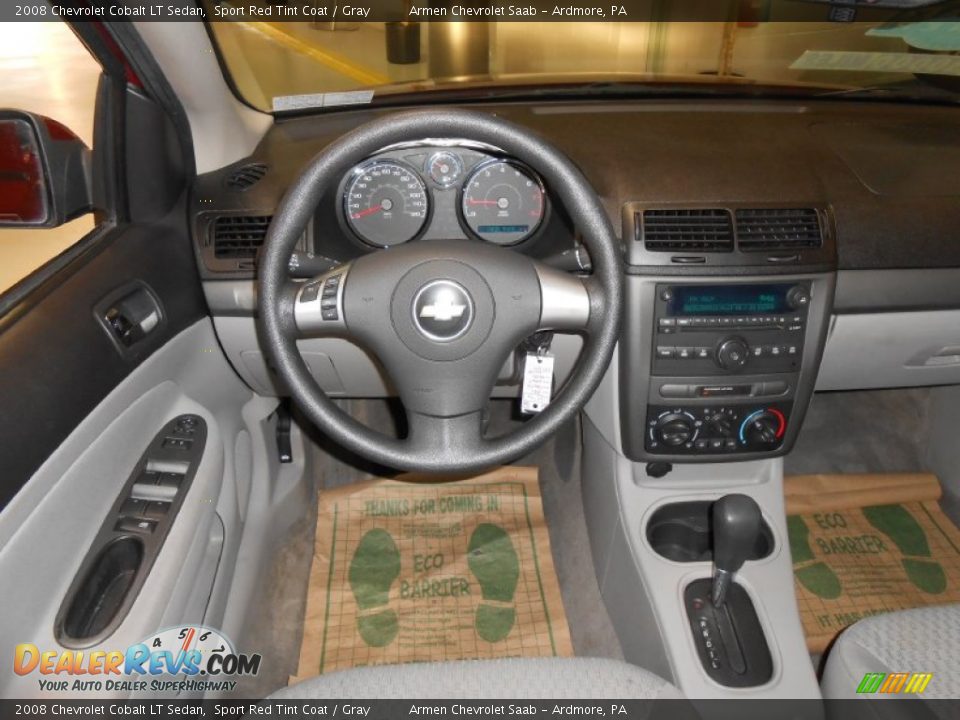 2008 Chevrolet Cobalt LT Sedan Sport Red Tint Coat / Gray Photo #19