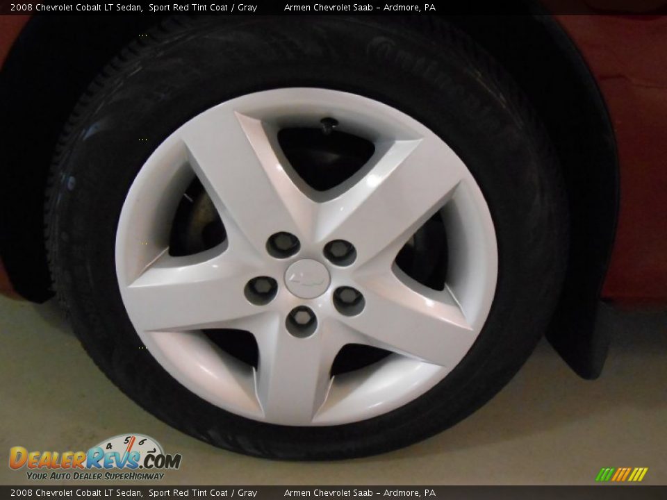 2008 Chevrolet Cobalt LT Sedan Sport Red Tint Coat / Gray Photo #21