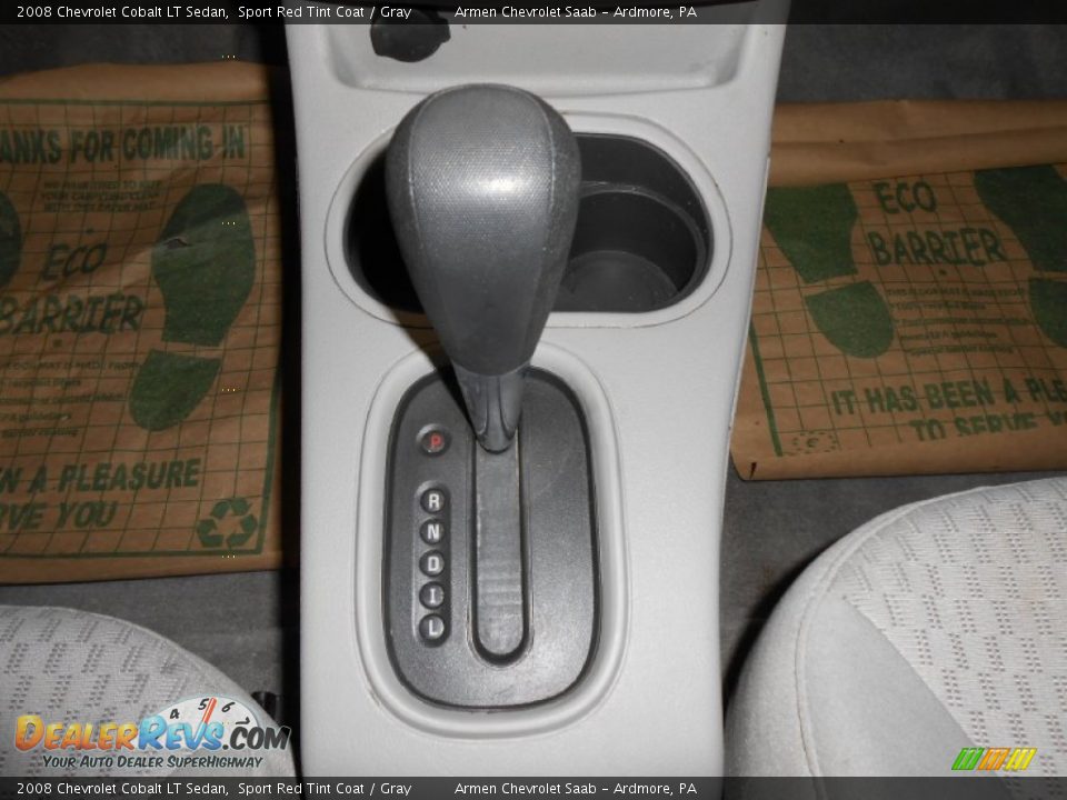 2008 Chevrolet Cobalt LT Sedan Sport Red Tint Coat / Gray Photo #24