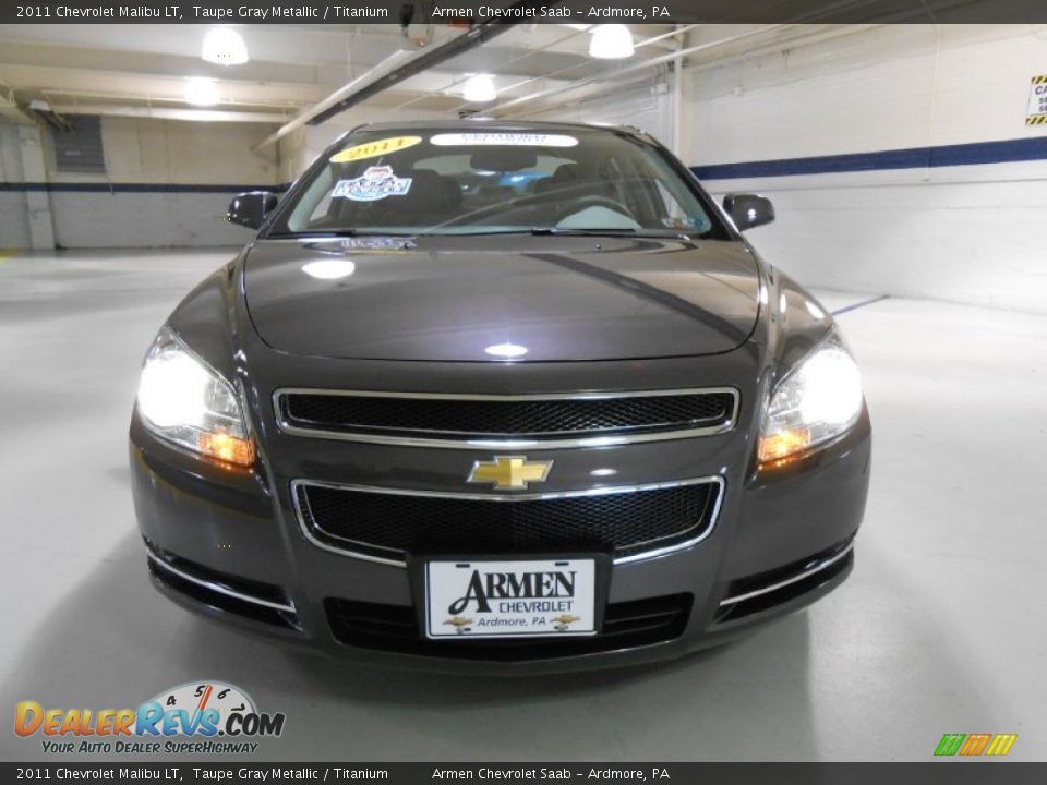 2011 Chevrolet Malibu LT Taupe Gray Metallic / Titanium Photo #2