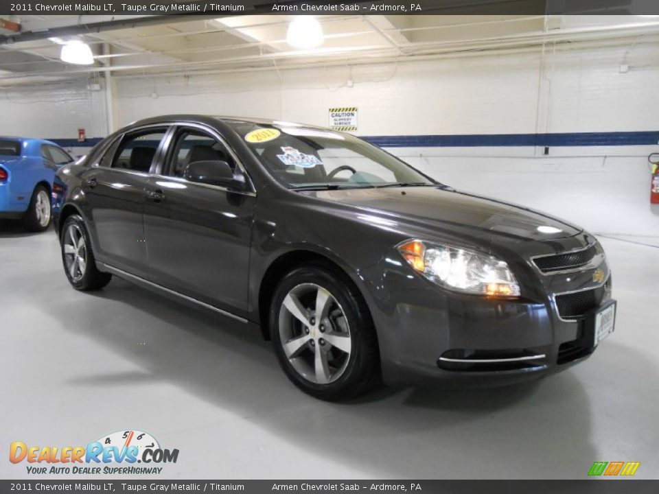2011 Chevrolet Malibu LT Taupe Gray Metallic / Titanium Photo #3