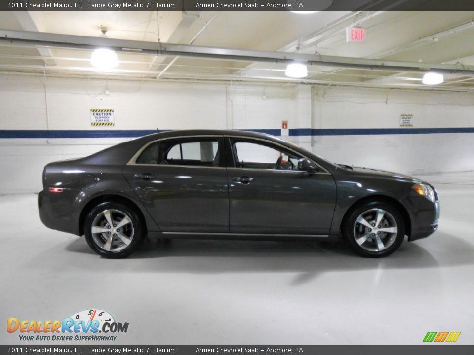 2011 Chevrolet Malibu LT Taupe Gray Metallic / Titanium Photo #4