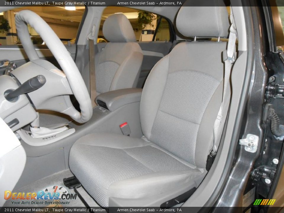 2011 Chevrolet Malibu LT Taupe Gray Metallic / Titanium Photo #11