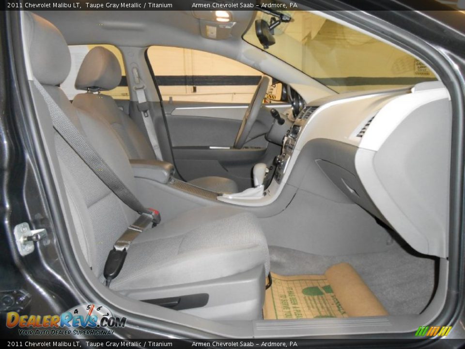2011 Chevrolet Malibu LT Taupe Gray Metallic / Titanium Photo #13