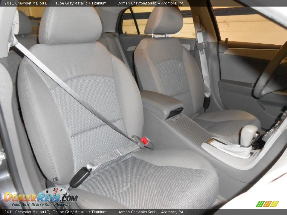 2011 Chevrolet Malibu LT Taupe Gray Metallic / Titanium Photo #14