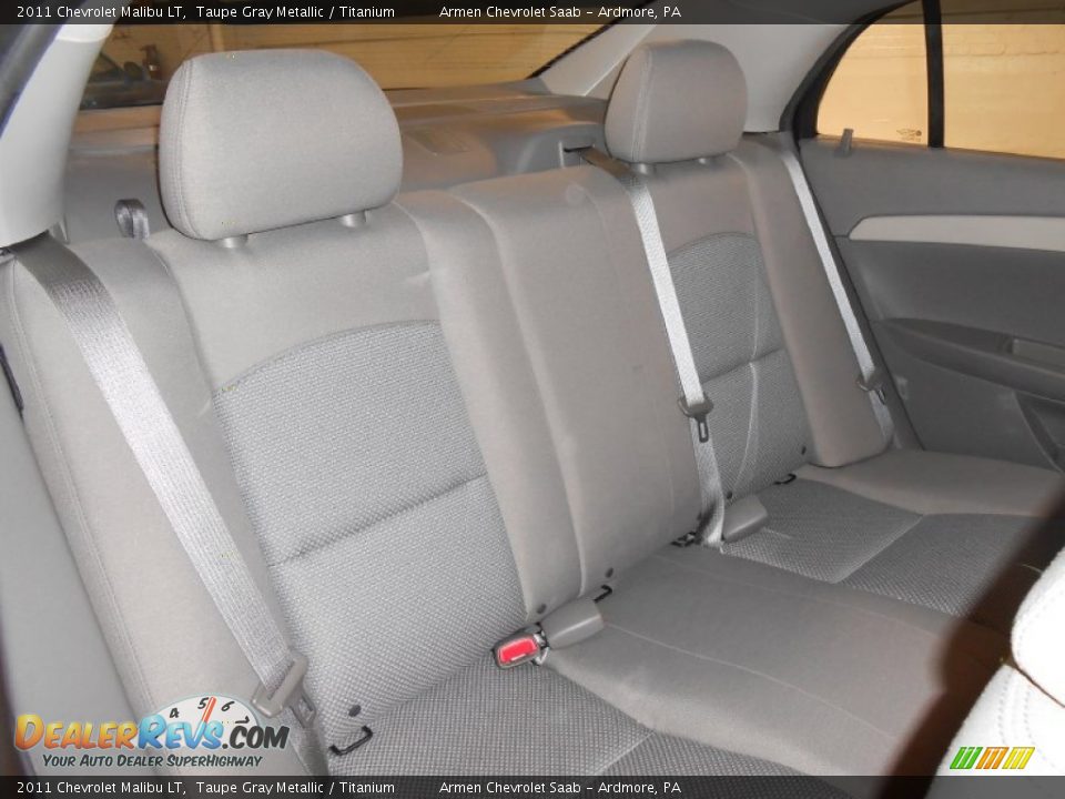 2011 Chevrolet Malibu LT Taupe Gray Metallic / Titanium Photo #15