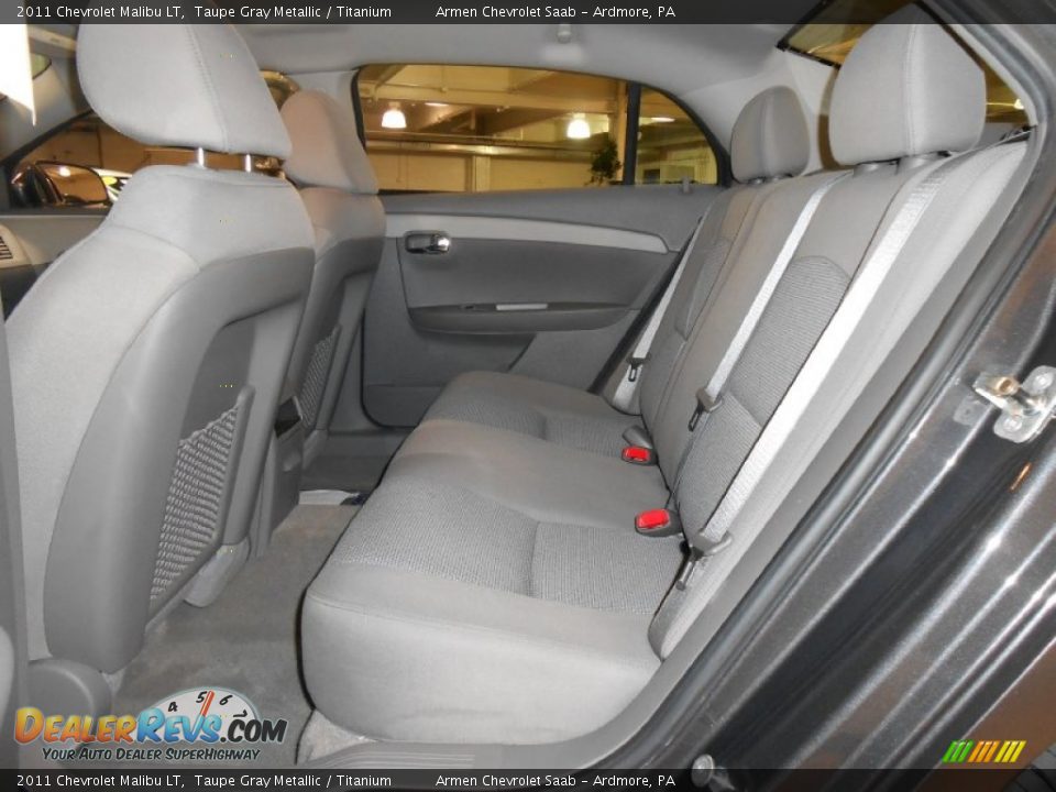 2011 Chevrolet Malibu LT Taupe Gray Metallic / Titanium Photo #17