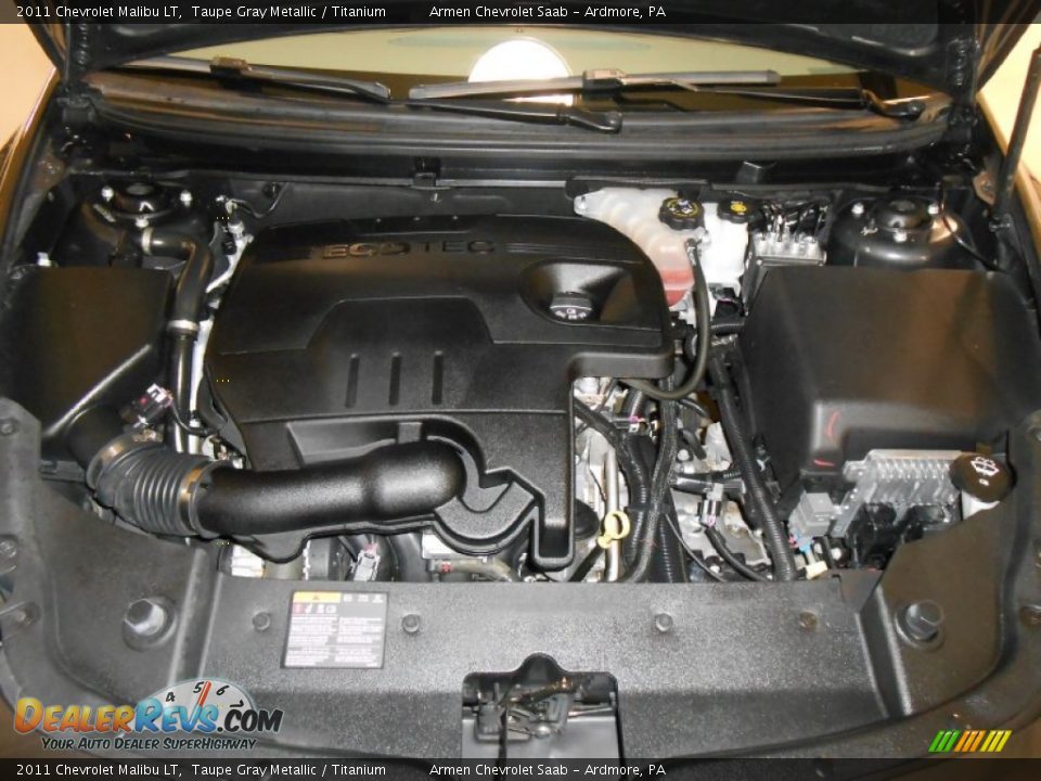 2011 Chevrolet Malibu LT Taupe Gray Metallic / Titanium Photo #20