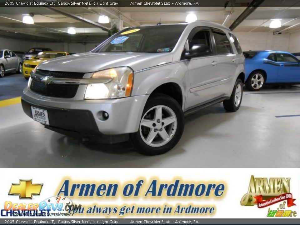 2005 Chevrolet Equinox LT Galaxy Silver Metallic / Light Gray Photo #1