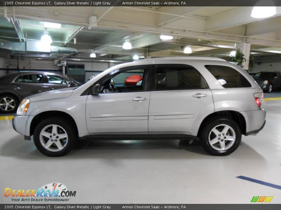 2005 Chevrolet Equinox LT Galaxy Silver Metallic / Light Gray Photo #8