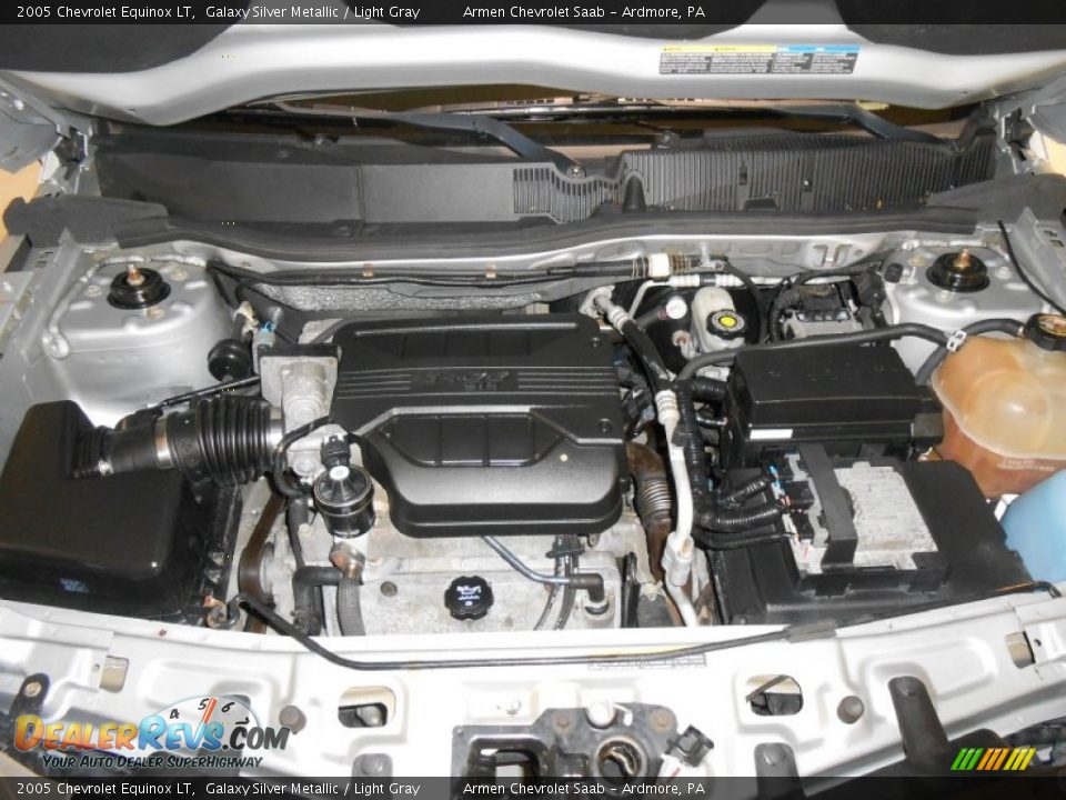 2005 Chevrolet Equinox LT Galaxy Silver Metallic / Light Gray Photo #20