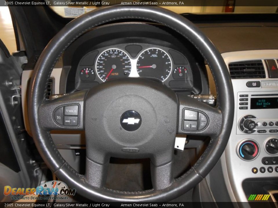 2005 Chevrolet Equinox LT Galaxy Silver Metallic / Light Gray Photo #24