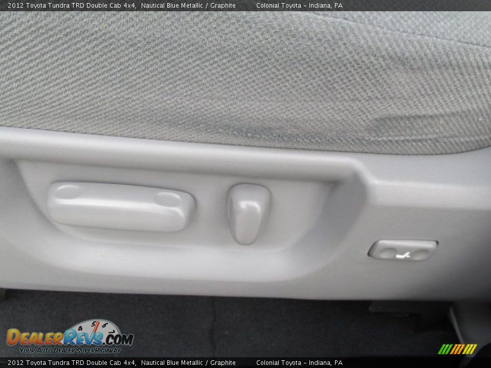 2012 Toyota Tundra TRD Double Cab 4x4 Nautical Blue Metallic / Graphite Photo #11