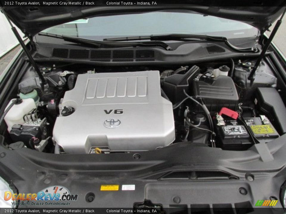 2012 Toyota Avalon Magnetic Gray Metallic / Black Photo #8