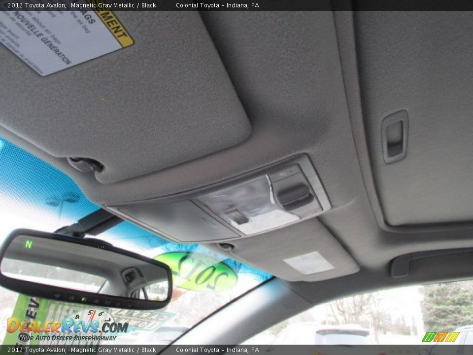 2012 Toyota Avalon Magnetic Gray Metallic / Black Photo #10