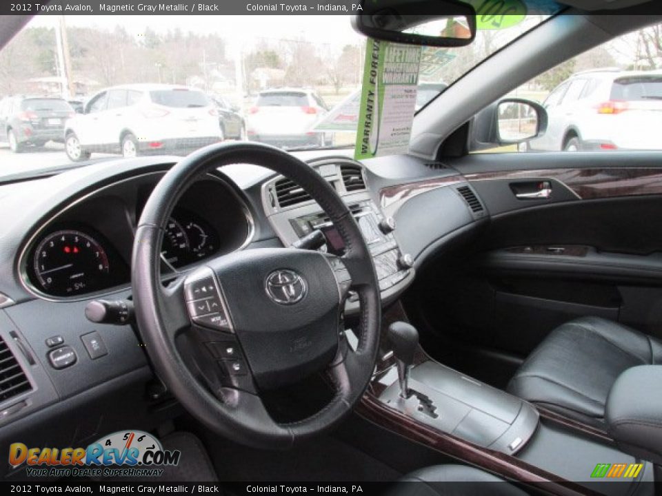 2012 Toyota Avalon Magnetic Gray Metallic / Black Photo #14